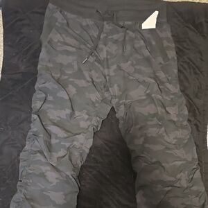 Womans Black Camo Pants